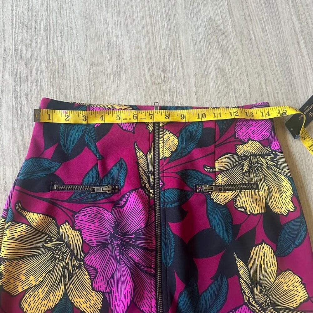 Worthington Floral Pencil Skirt - Picture 7 of 8